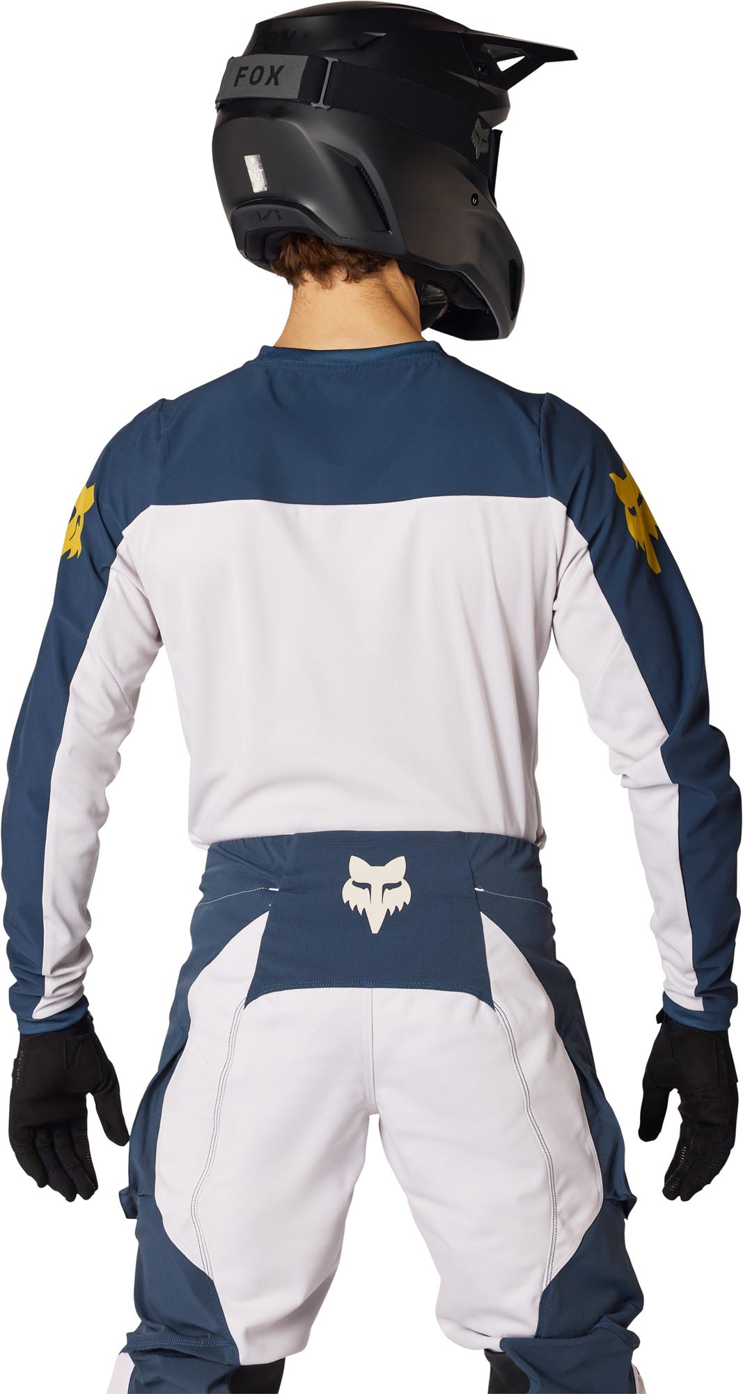 FOX Ranger Off-Road Motocrosstrøje hvid/blå 3XL Figur 4