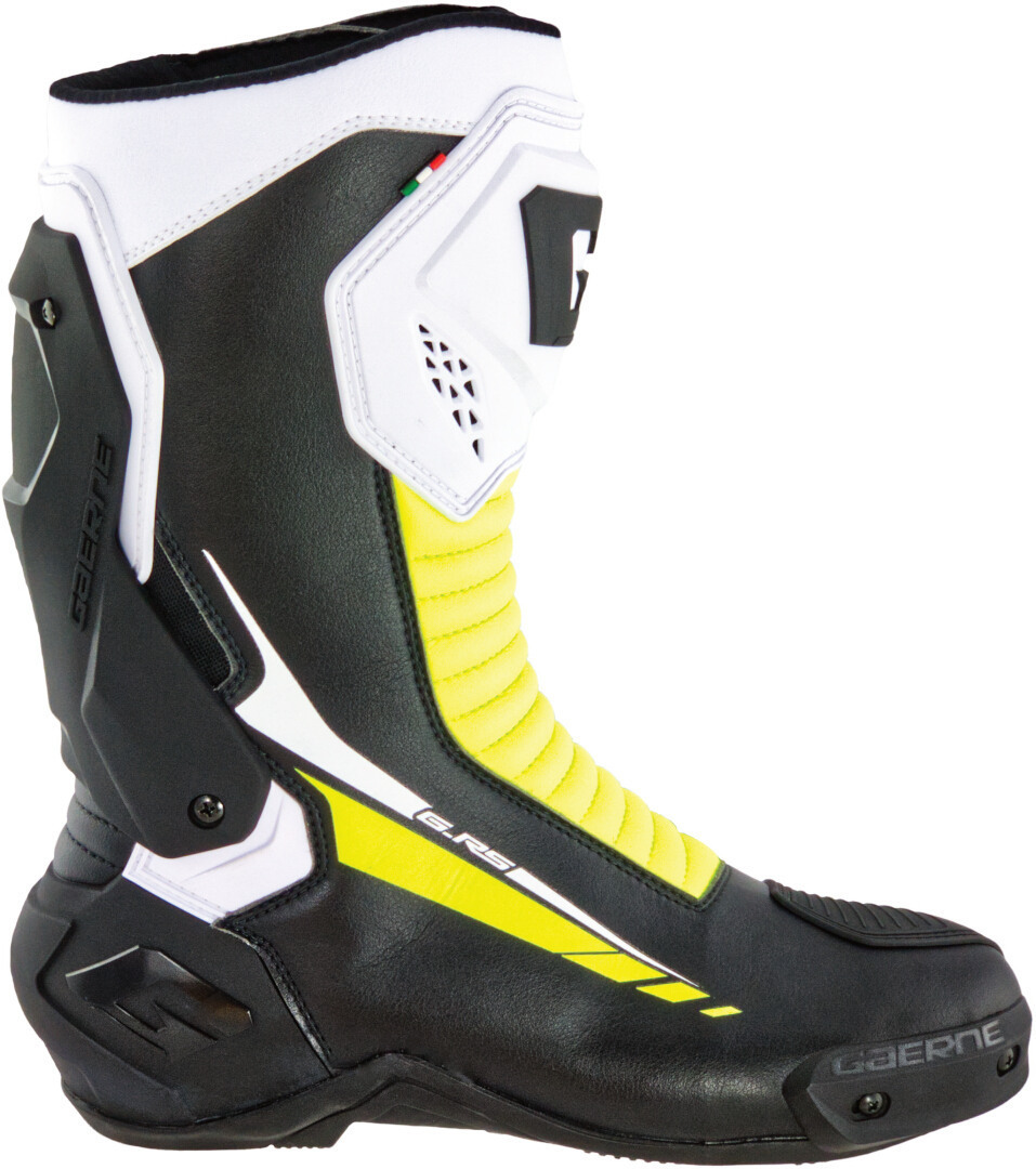 Gaerne GRS Motorcycle Boots black/white/yellow 43 Figure 4