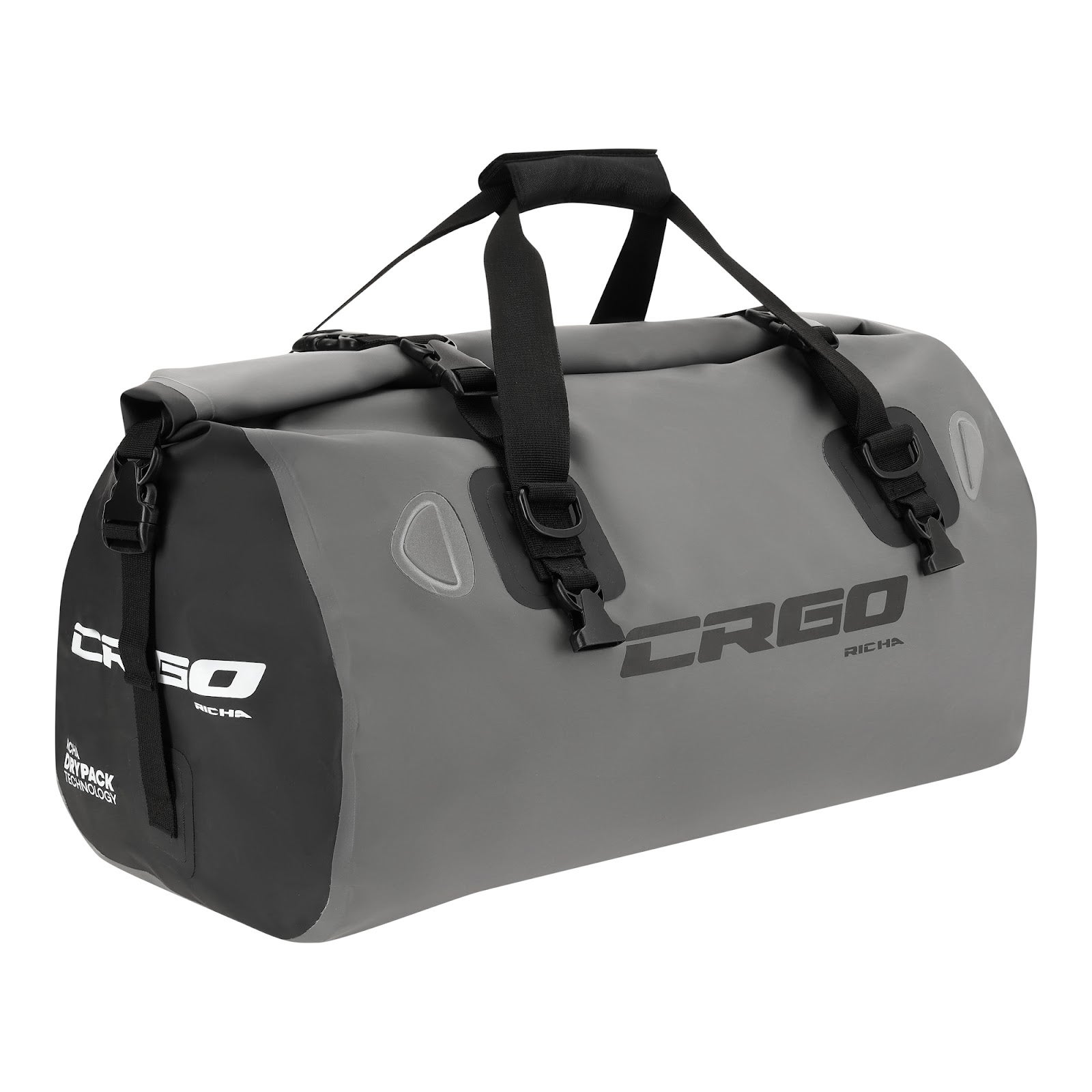 Side view of Richa CRGO Major 40L waterproof Bag
