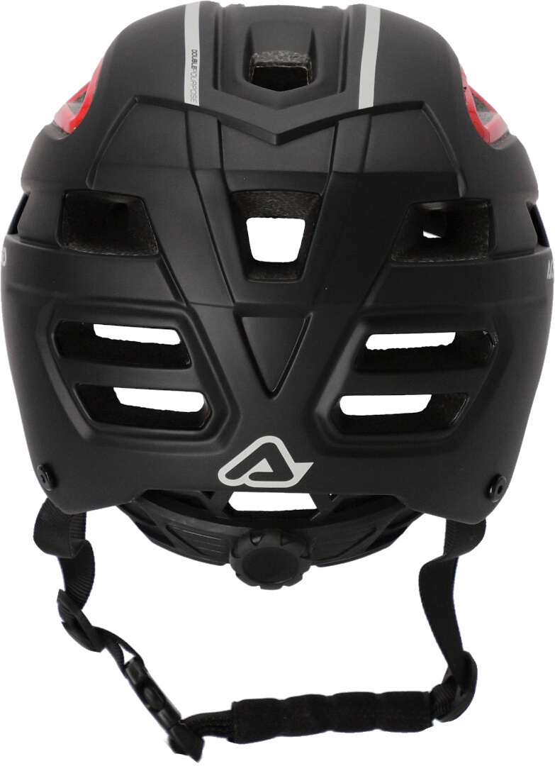 Acerbis Doublep Cască MTB Negru/Roșu S/M (52-58) Figura 3