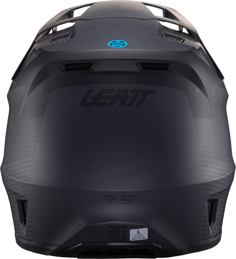 Leatt 7.5 V24 Stripes Motokrosová přilba s brýlemi Černá/šedá XXL (63/64) Obrázek 6