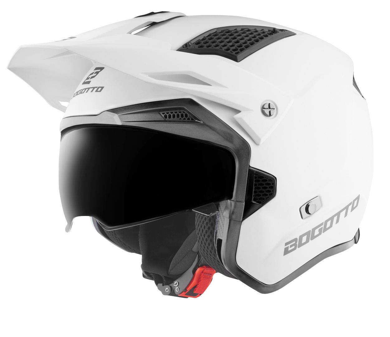 Bogotto Radic Helm White Matt M Figuur 3
