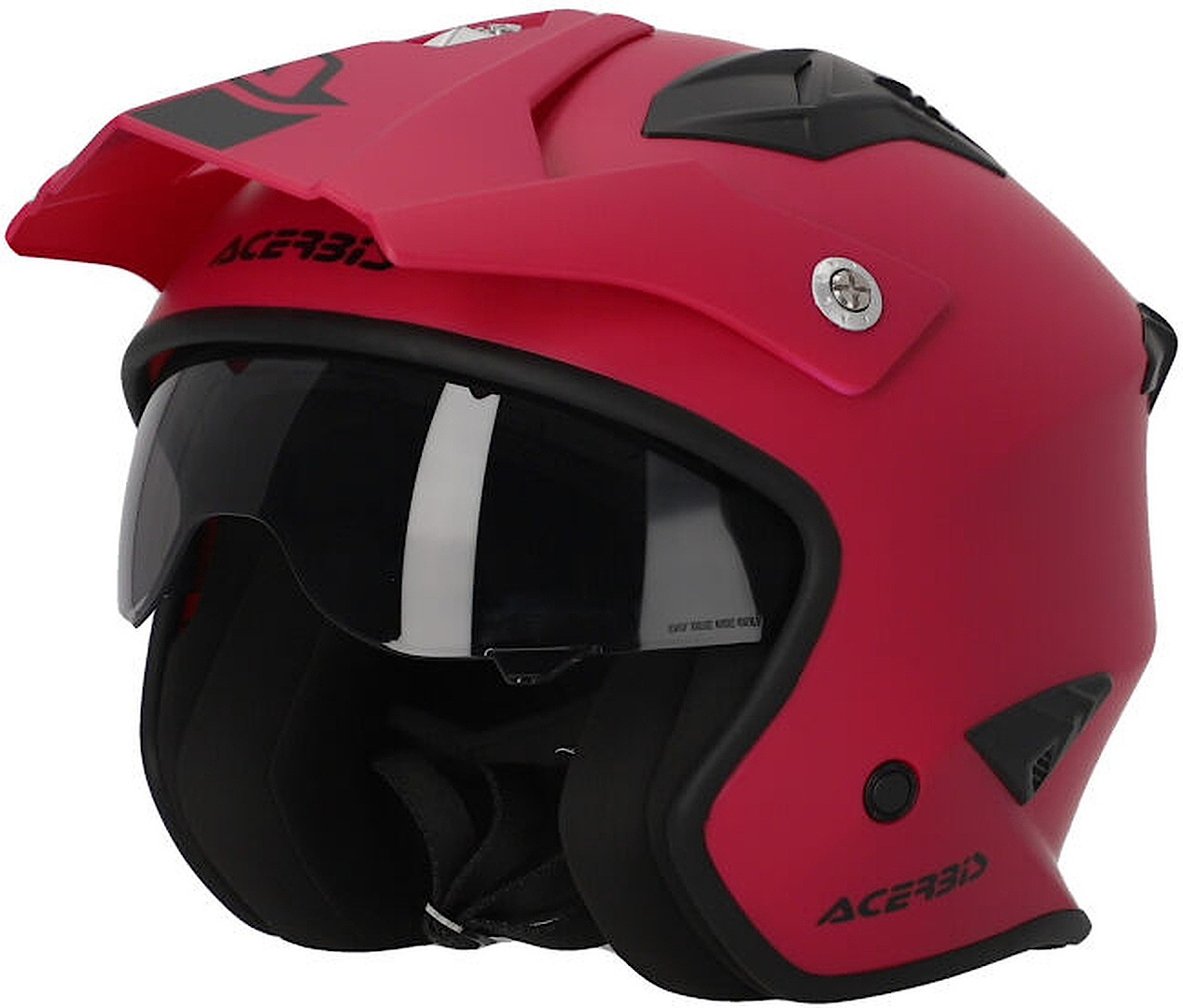 Acerbis Aria 2023 Solid Jet-kypärä punainen L (59) Kuva 1