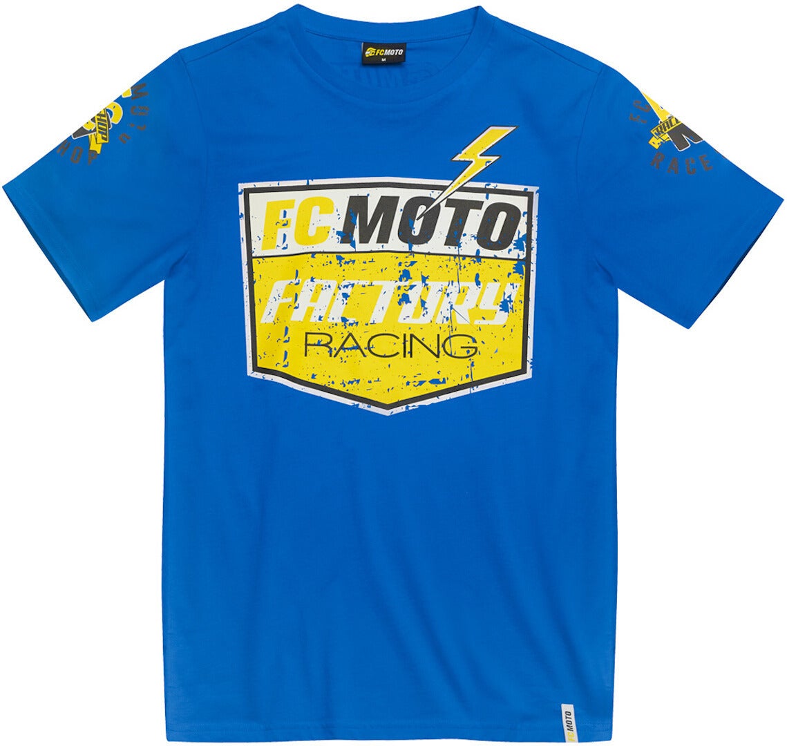 FC-Moto Crew T-Shirt blau XL Abbildung 1