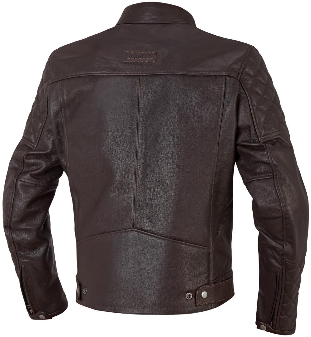 Bogotto Chicago Retro Motorcycle Leather Jacket brown 58 Figure 2