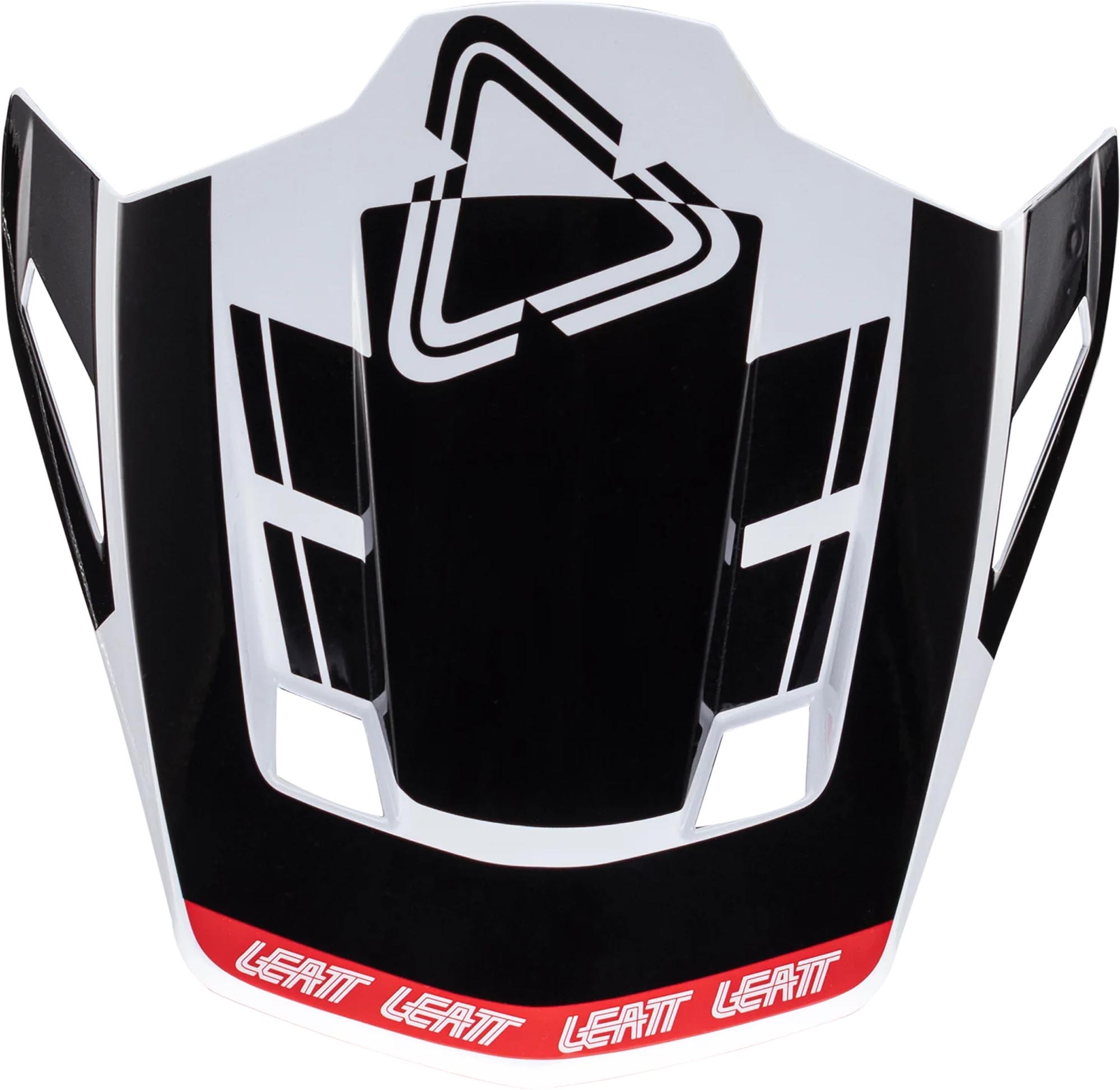 Leatt Moto 7.5 Tricolor Vârful Casca alb/negru Figura 1
