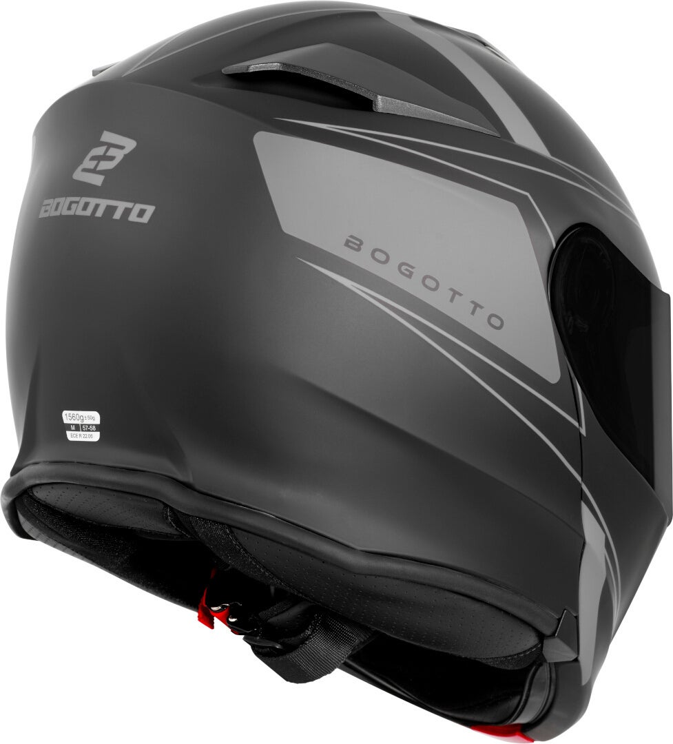 Side view of Bogotto H271 BT Taog Bluetooth Helmet