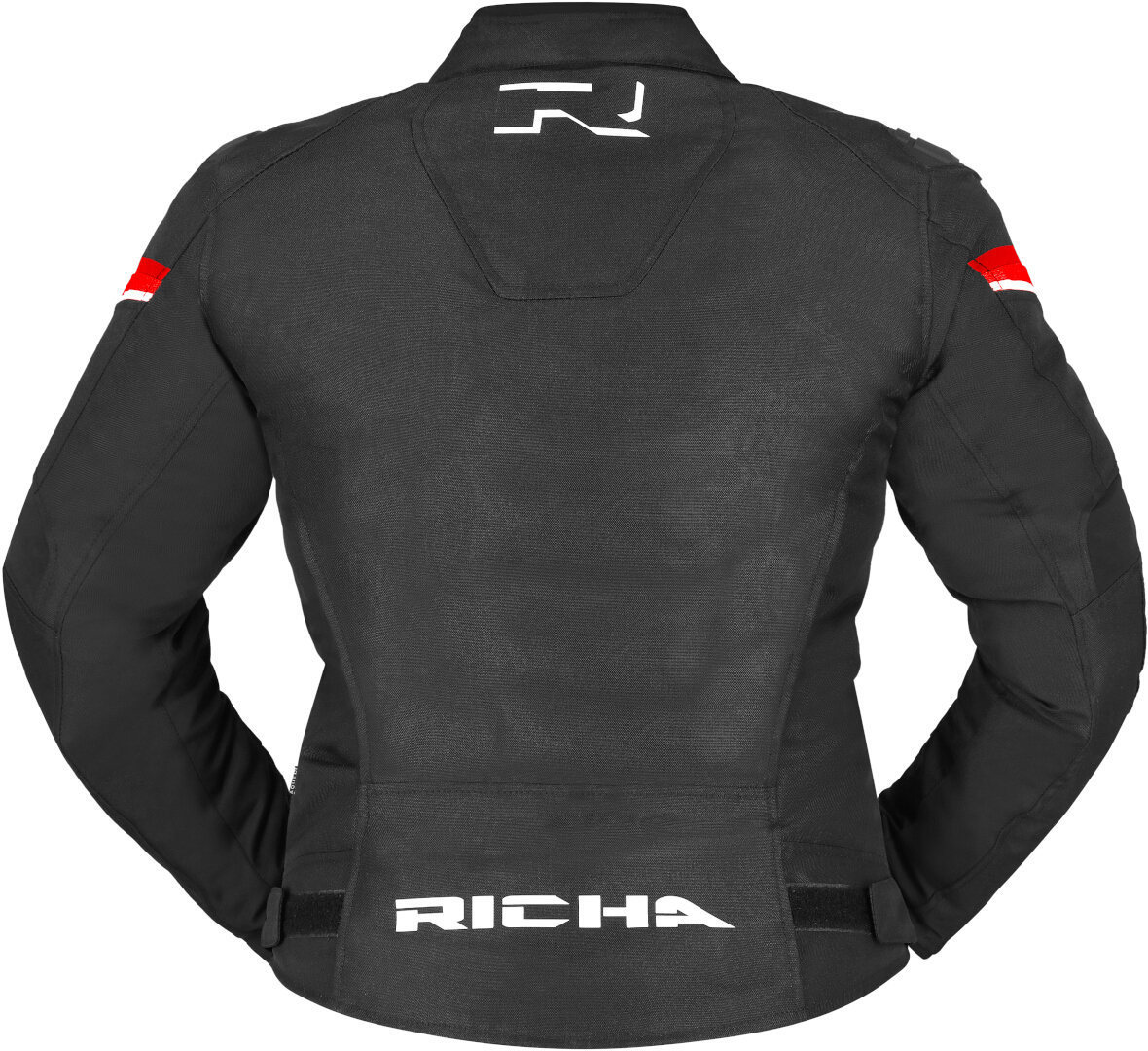 Richa Gotham 3 WP imperméable dames moto textile veste Noir/Rouge/Blanc S Figure 3
