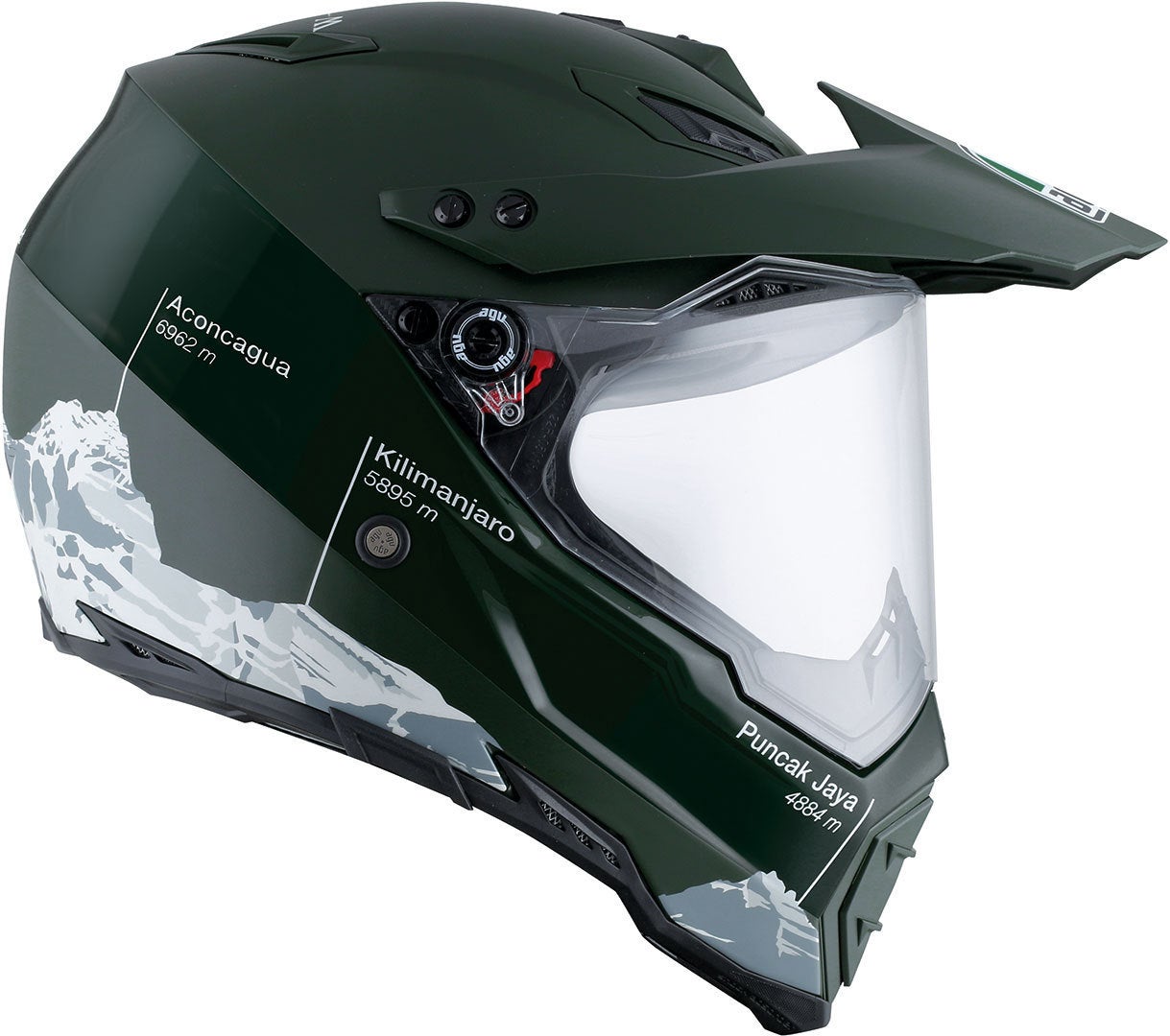 AGV AX-8 Dual Evo Wild Frontier Motocross kask zielony M (57/58) Rysunek 2
