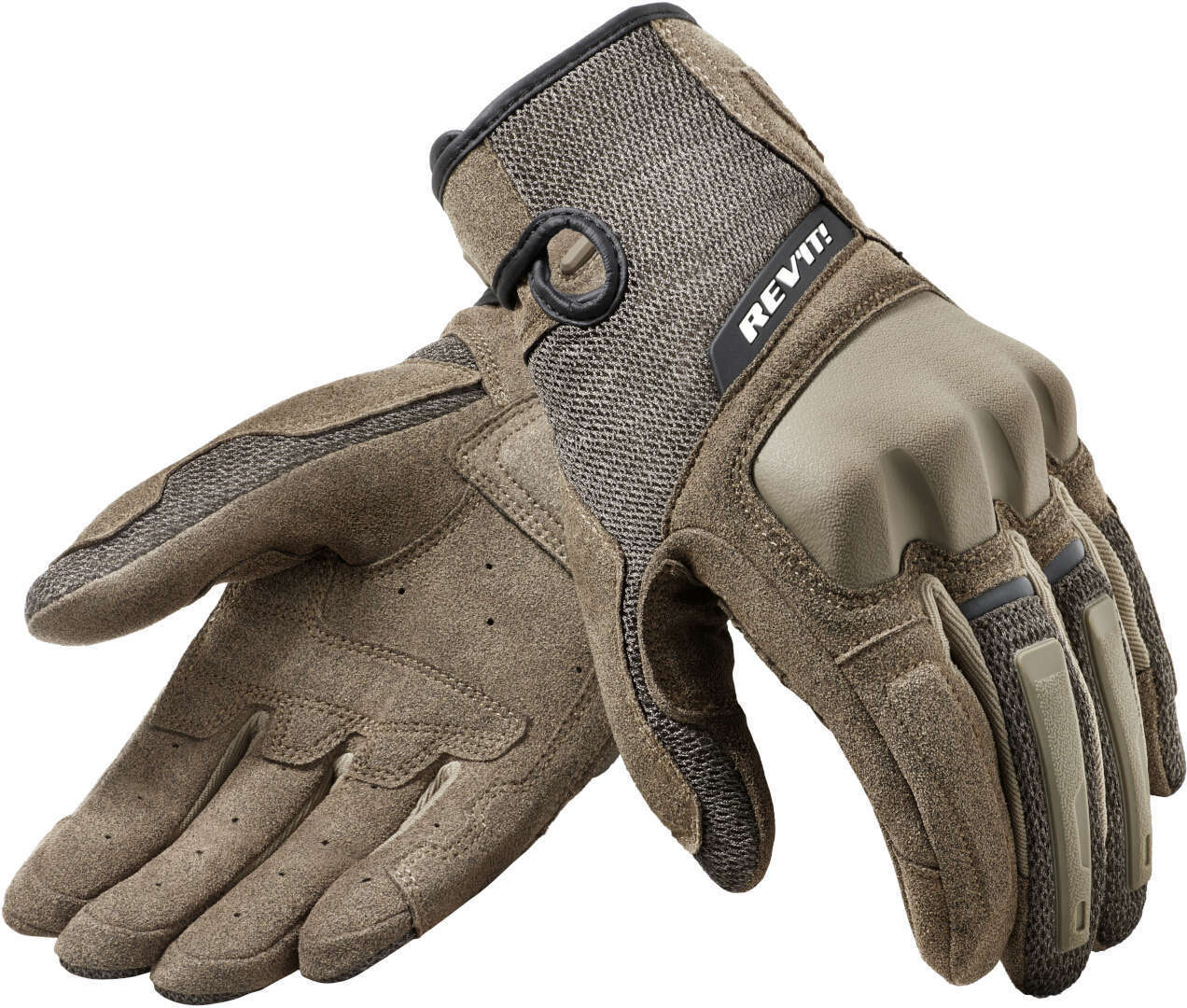 Revit Volcano Motorcykelhandsker Sand/sort M Figur 1