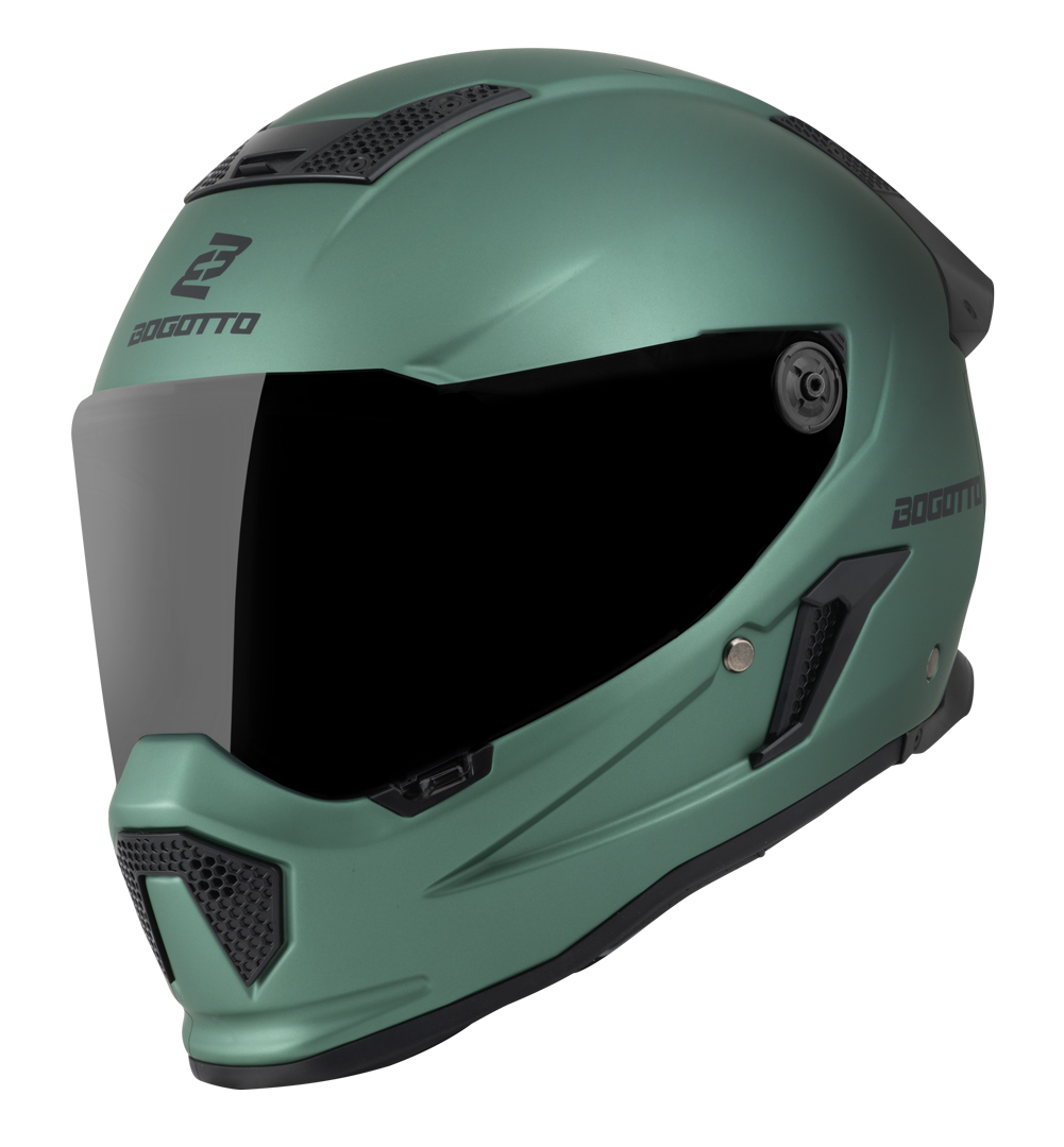 Bogotto Rapto Cască Verde mat M Figura 1