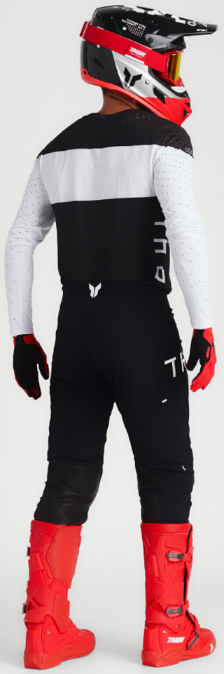 Thor Sportmode Strike Motokrosový dres černobílá XL Obrázek 8
