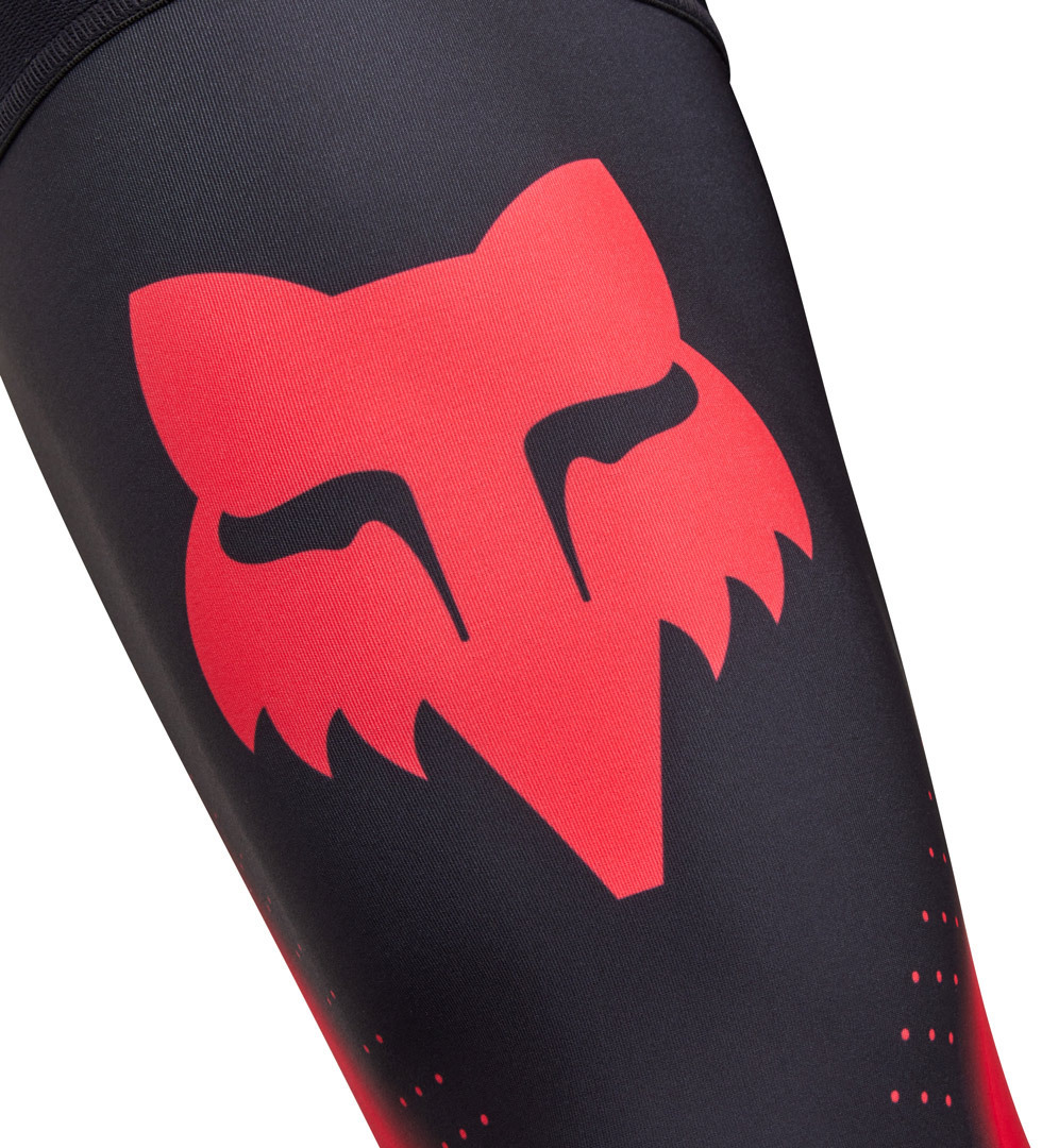 FOX Flexair Knee Brace Motocross Strumpor rött M Figur 4