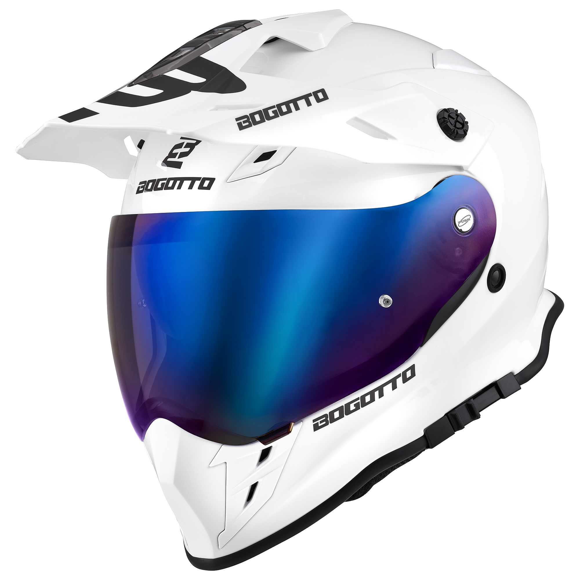 Bogotto H331 Enduro Helmet white M (57/58) Figure 9