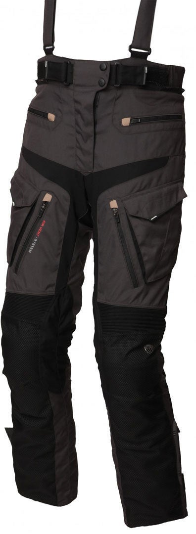 Modeka X-Renegade Damenhose dunkelgrau/schwarz Lang 80 Abbildung 1