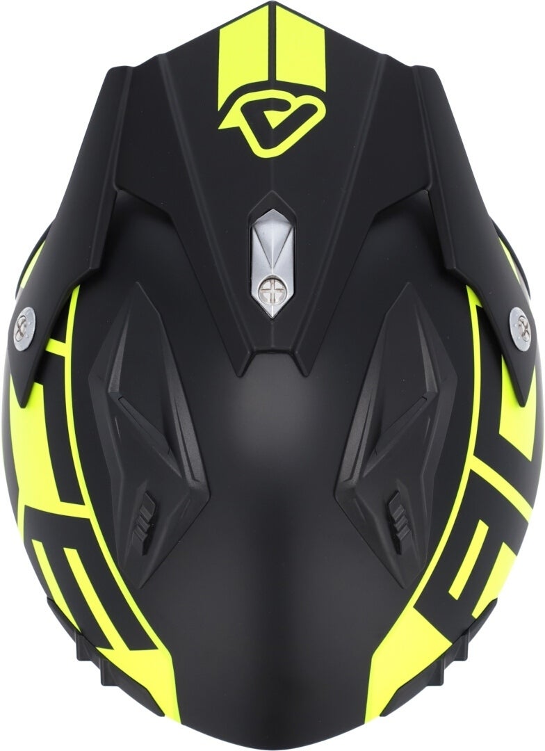Acerbis Aria Sport Cască cu reacție Negru mat/galben M (57/58) Figura 6