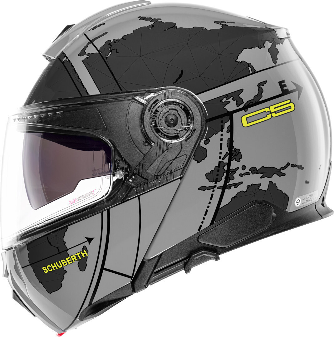 Schuberth C5 Globe Capacete cinza M (57) Figura 2