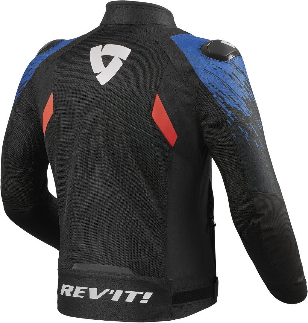 Revit Quantum 2 Air Motorcycle Textile Jacket black/blue 3XL Figure 2