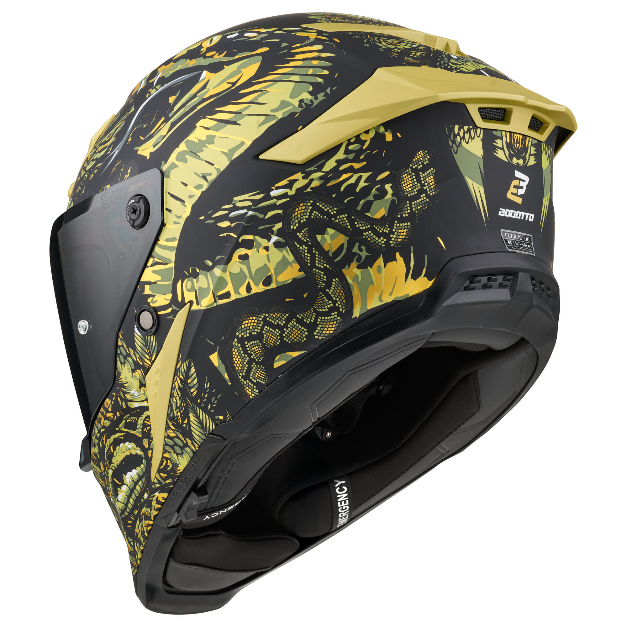 Bogotto Blade Mythology Helm gold L Abbildung 5