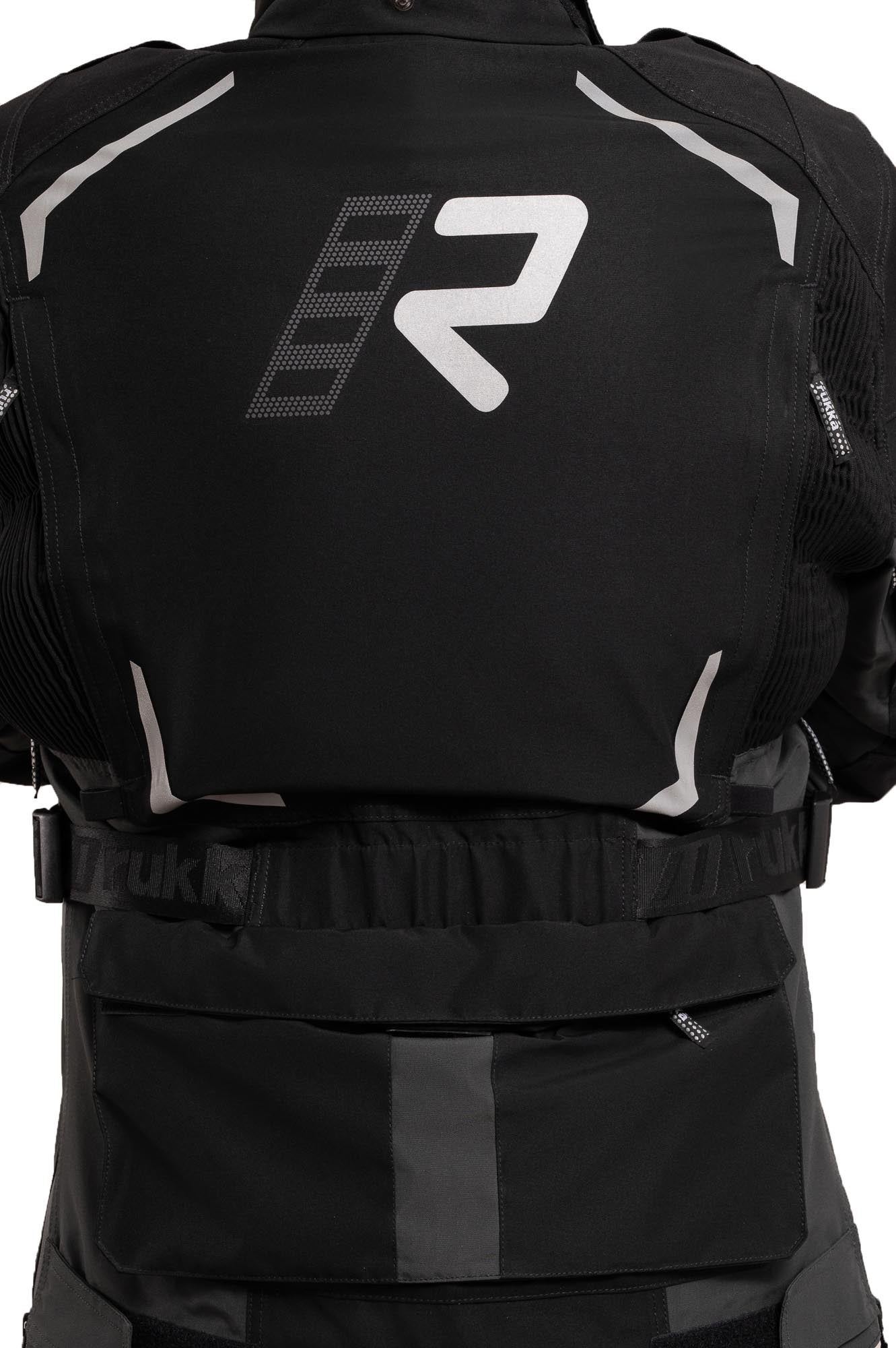 Rukka Ventu-R waterproof Motorcycle Textile Jacket black/dark grey 50 Figure 4