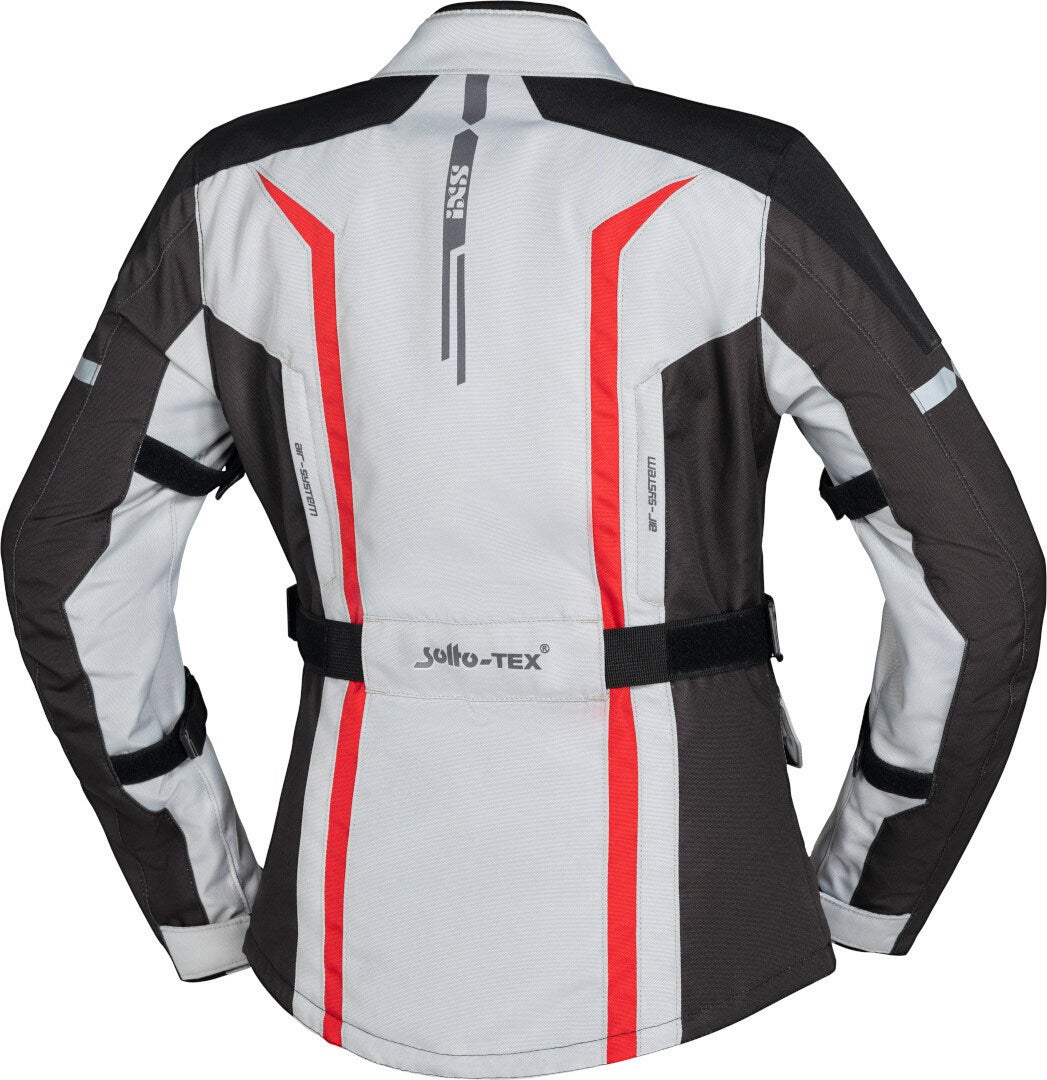 IXS Evans-ST 2.0 Damen Motorrad Textiljacke grau/rot L Abbildung 2