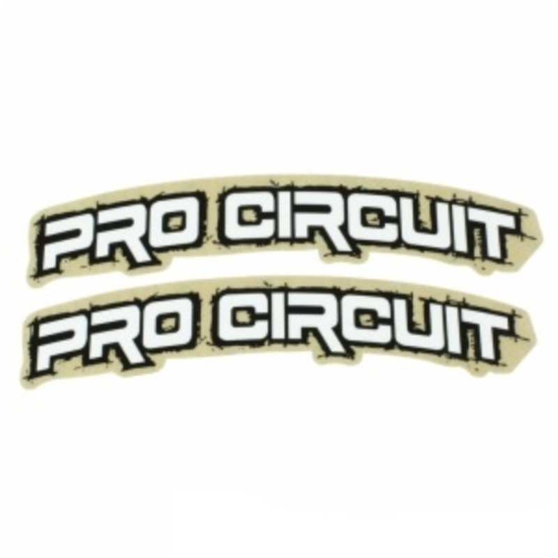 PRO CIRCUIT Decalcomanii retro pentru aripi Figura 1