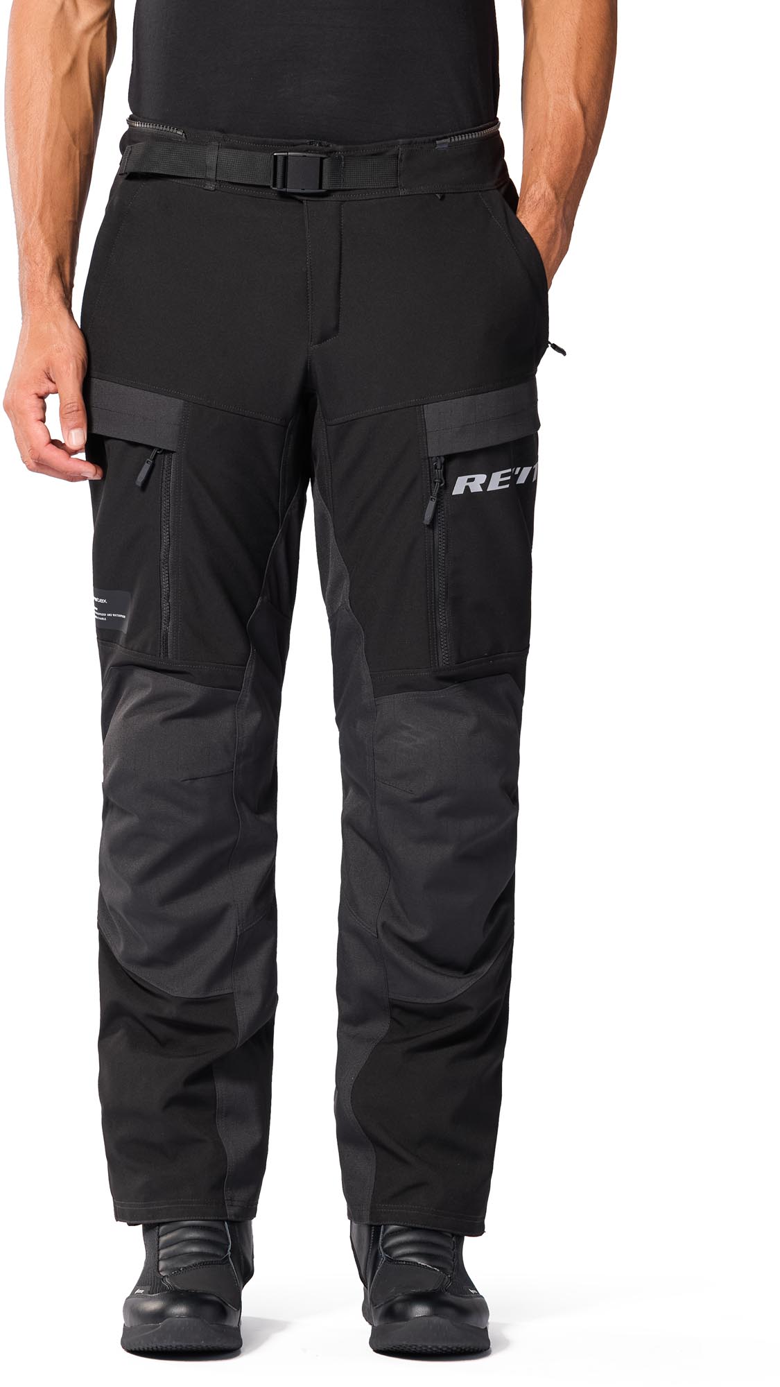 Revit Offtrack 3 H2O waterproof Motorcycle Textile Pants black Long M Figure 8