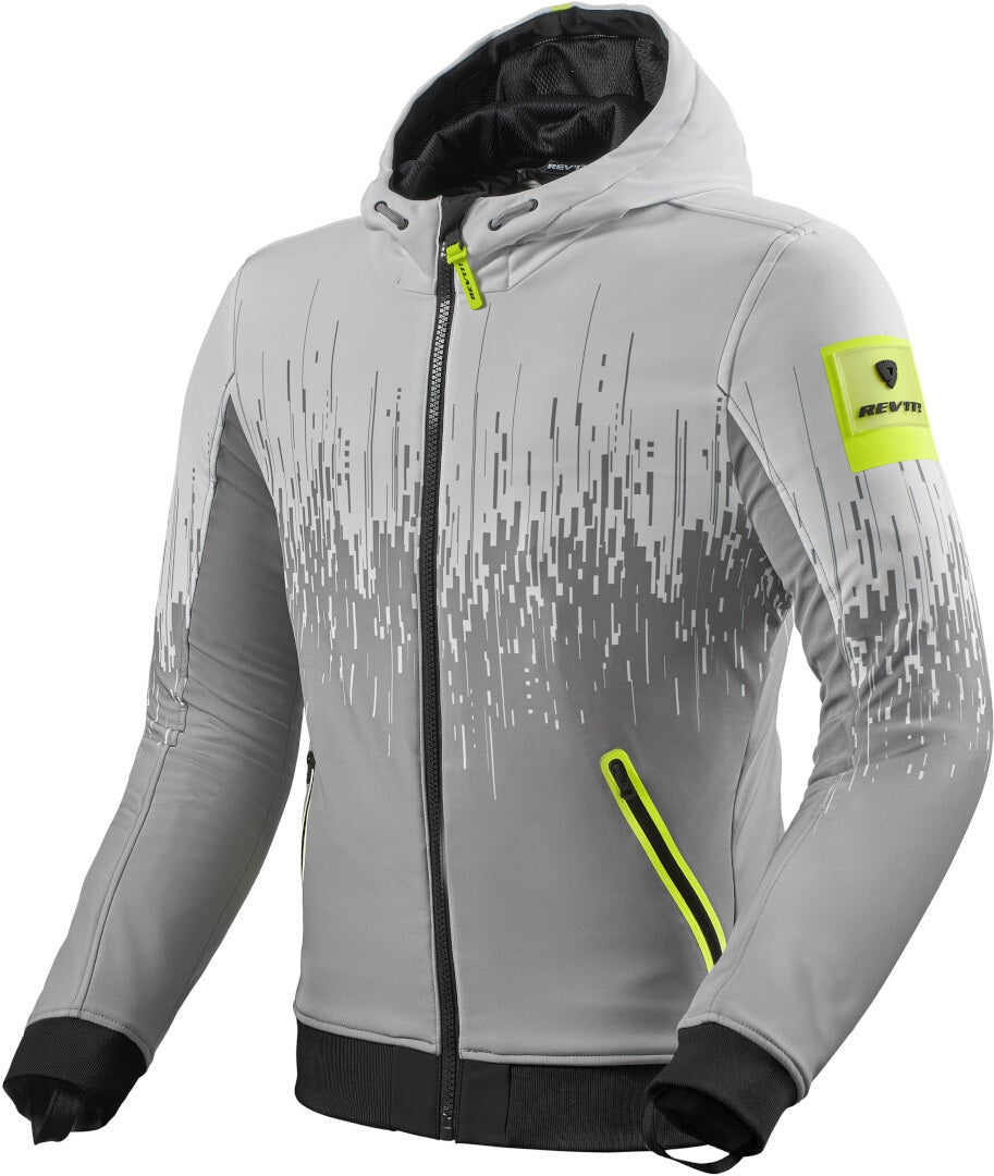Revit Quantum 2 WB Motorrad Textiljacke grau/gelb M Abbildung 1