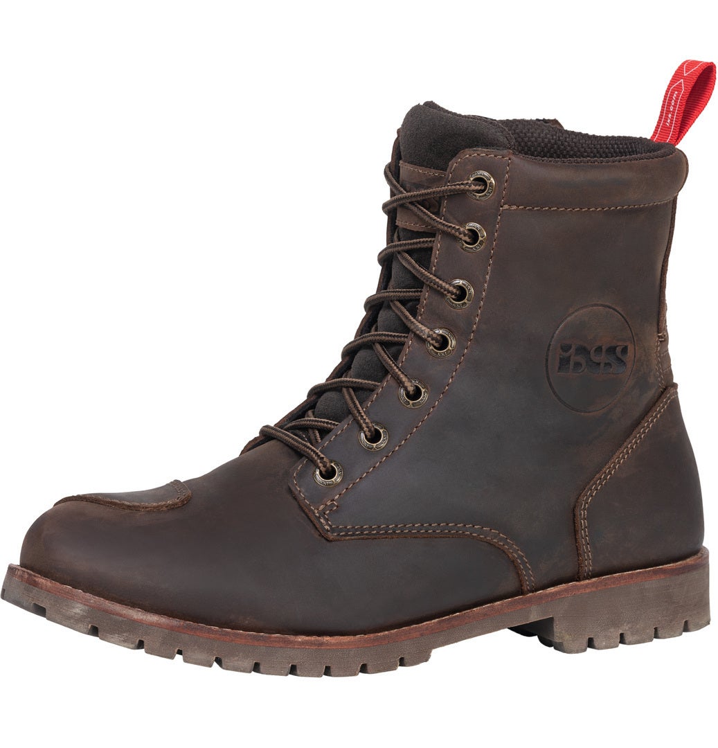 IXS X-Classic Oiled Scarpe moto marrone 43 Figura 1
