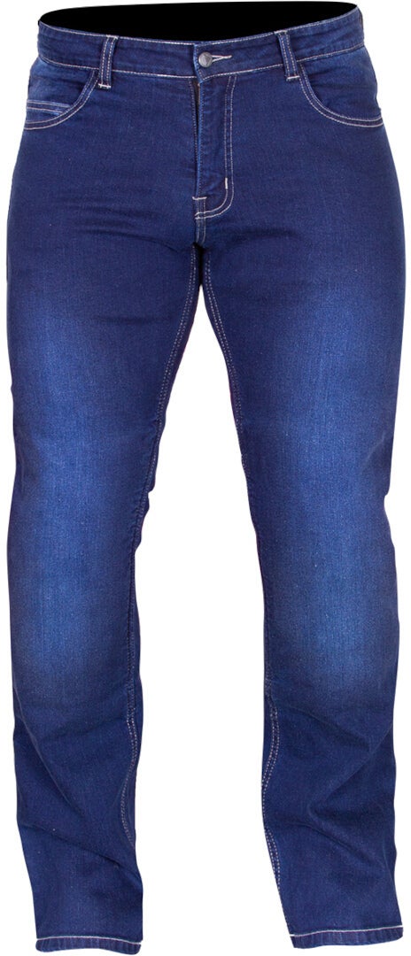 Merlin Cooper Aramide Motorcykel Jeans mørkeblå 38/32 Figur 1