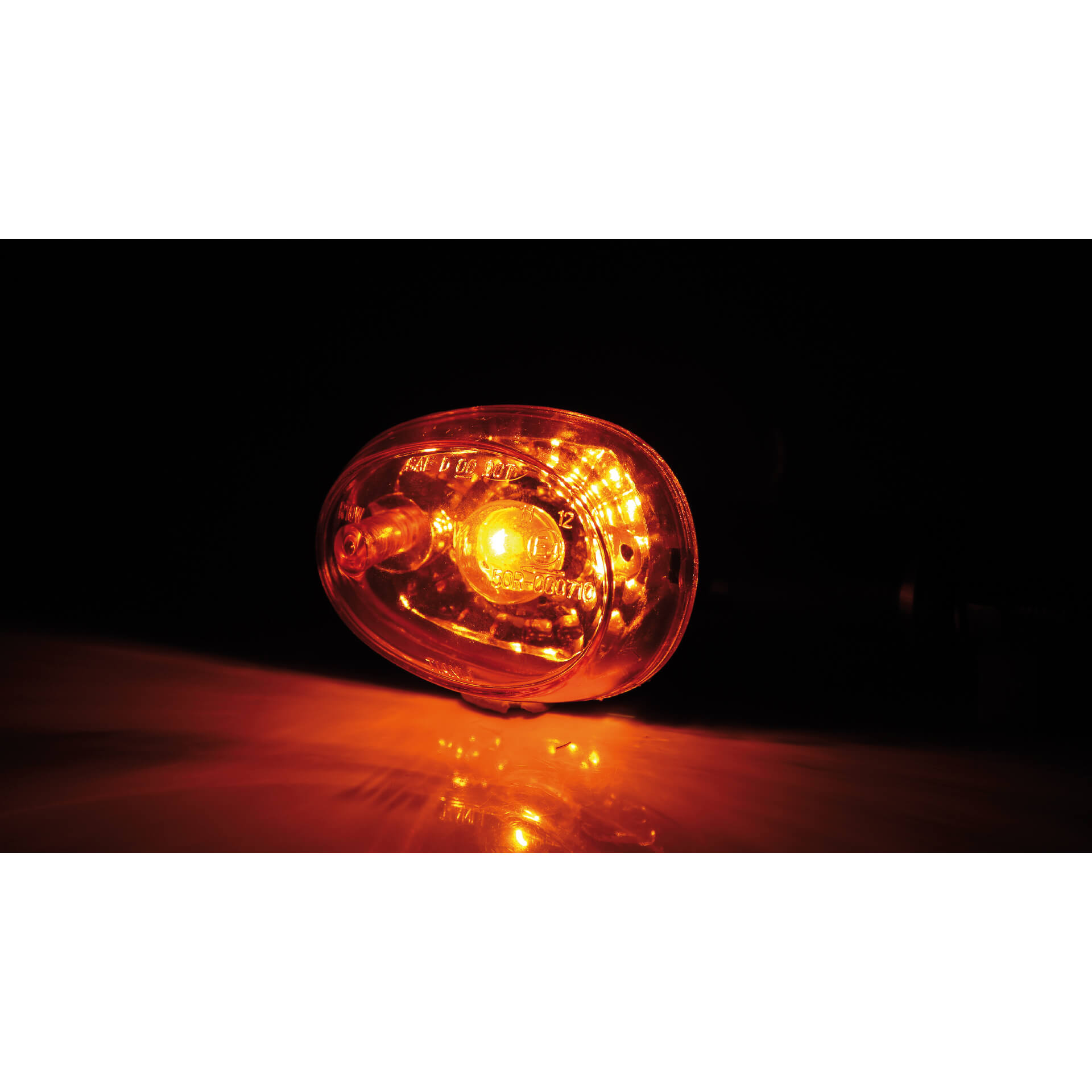SHIN YO Blinker, oval, schwarz Figura 4