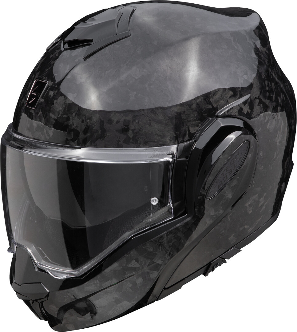 Scorpion EXO-Tech Evo Carbon Onyx Capacete Artigo principal Figura 1