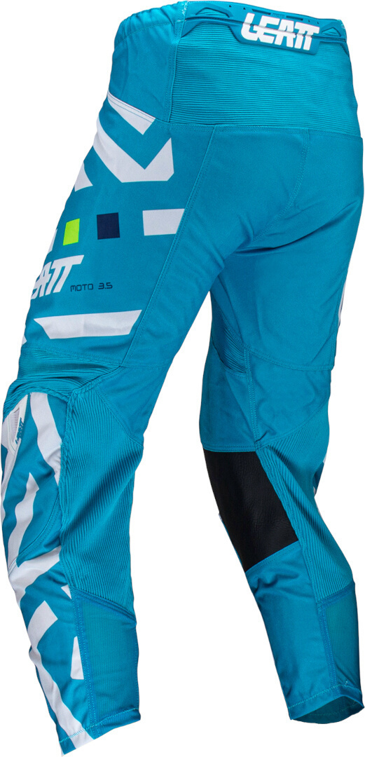 Leatt 3.5 Ride Pattern 2024 Set de tricou și pantaloni de motocross Albastru/Alb S Figura 5