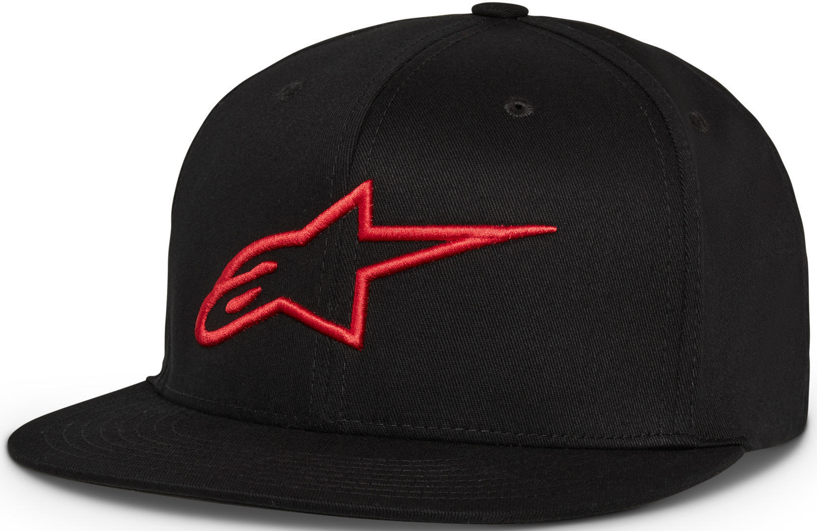 Alpinestars Ageless Flat Cap sort/rød L/XL Figur 1