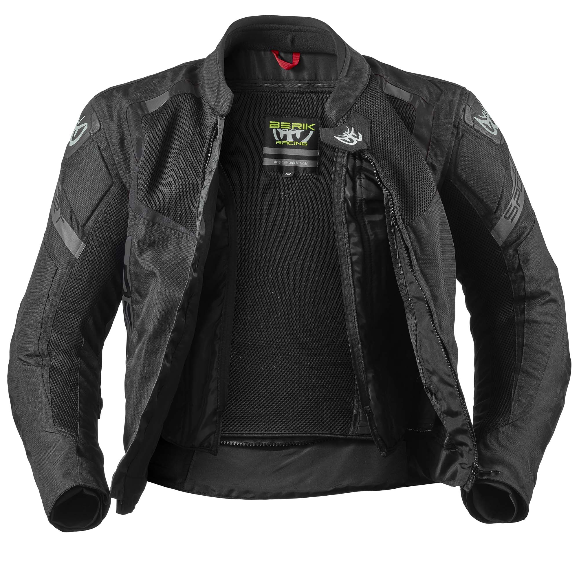 Berik X-Speed 2 Giacca tessile da moto nero 54 Figura 3