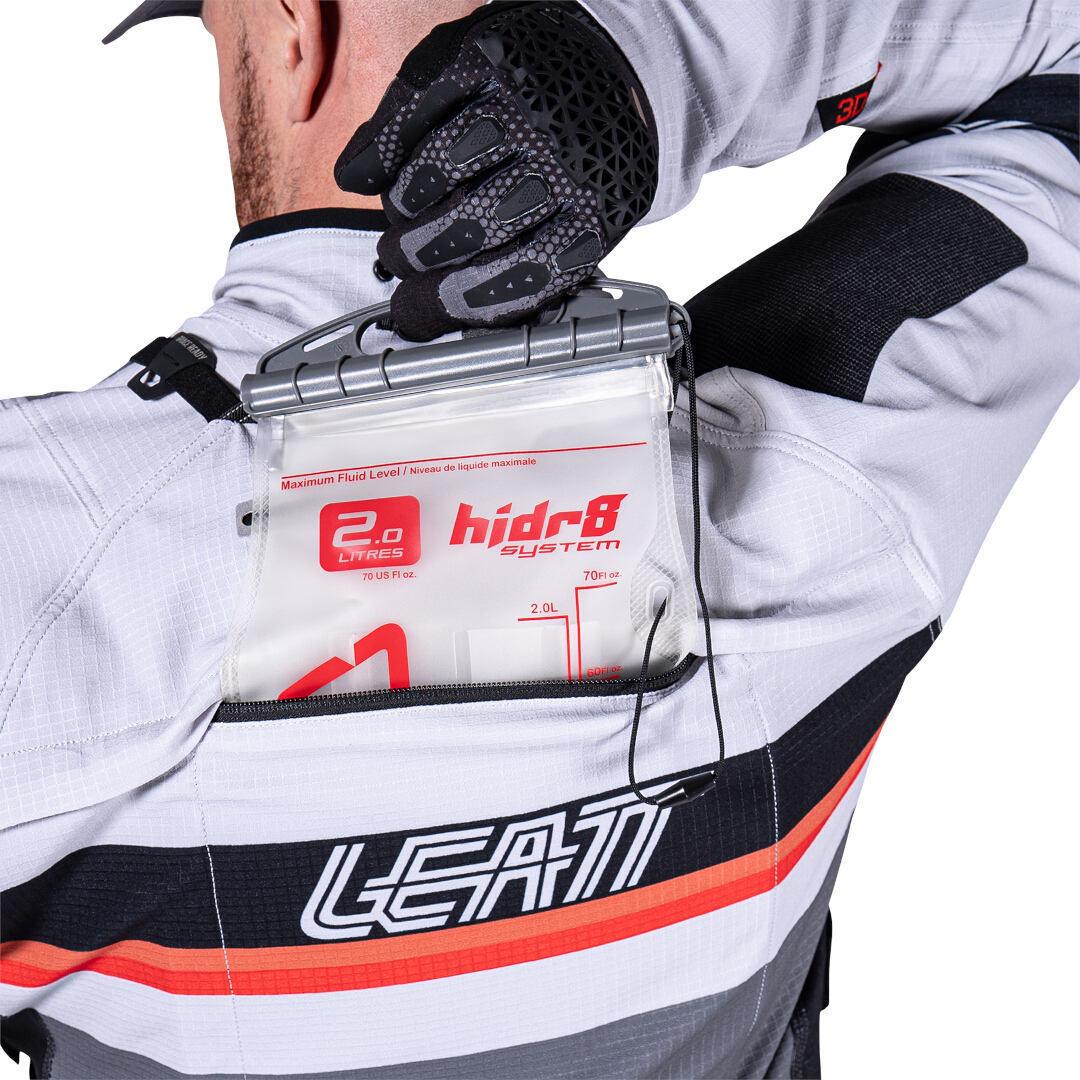 Leatt ADV Rally 5.5 Blouson textile de moto Gris clair/gris foncé/noir L Figure 13