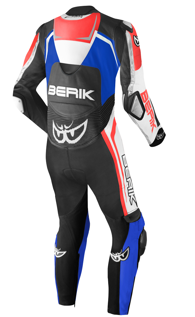 Berik Race-Tech One Piece Motorcycle Leather Suit black/red/blue 52 Figure 2