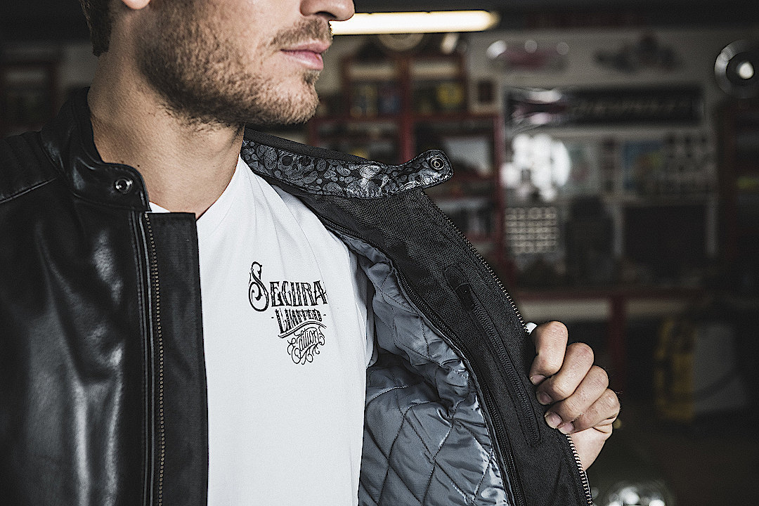 Segura Zarek Motorcycle Leather Jacket S Figure 8