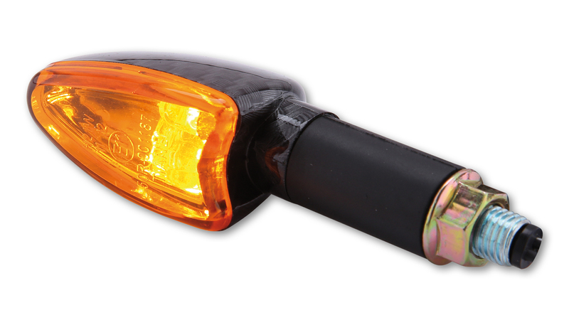 HIGHSIDER Corp indicator mini Smart Arrow Bulb Carbon / Lentilă portocaliu (pereche), față și spate Figura 5