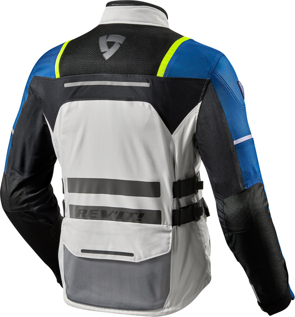 Revit Offtrack Motorrad Textiljacke grau/blau S Abbildung 2