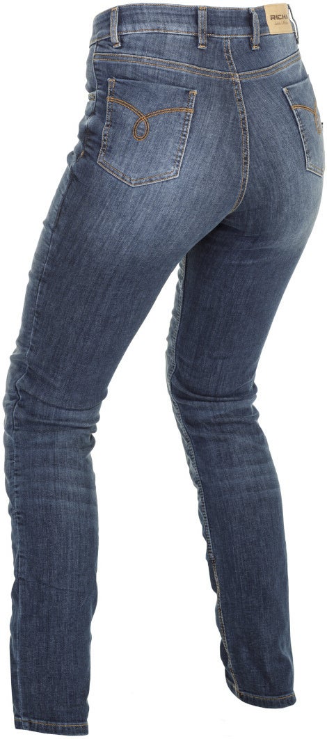 Richa Nora Jeans da moto da donna blu 28 Figura 2