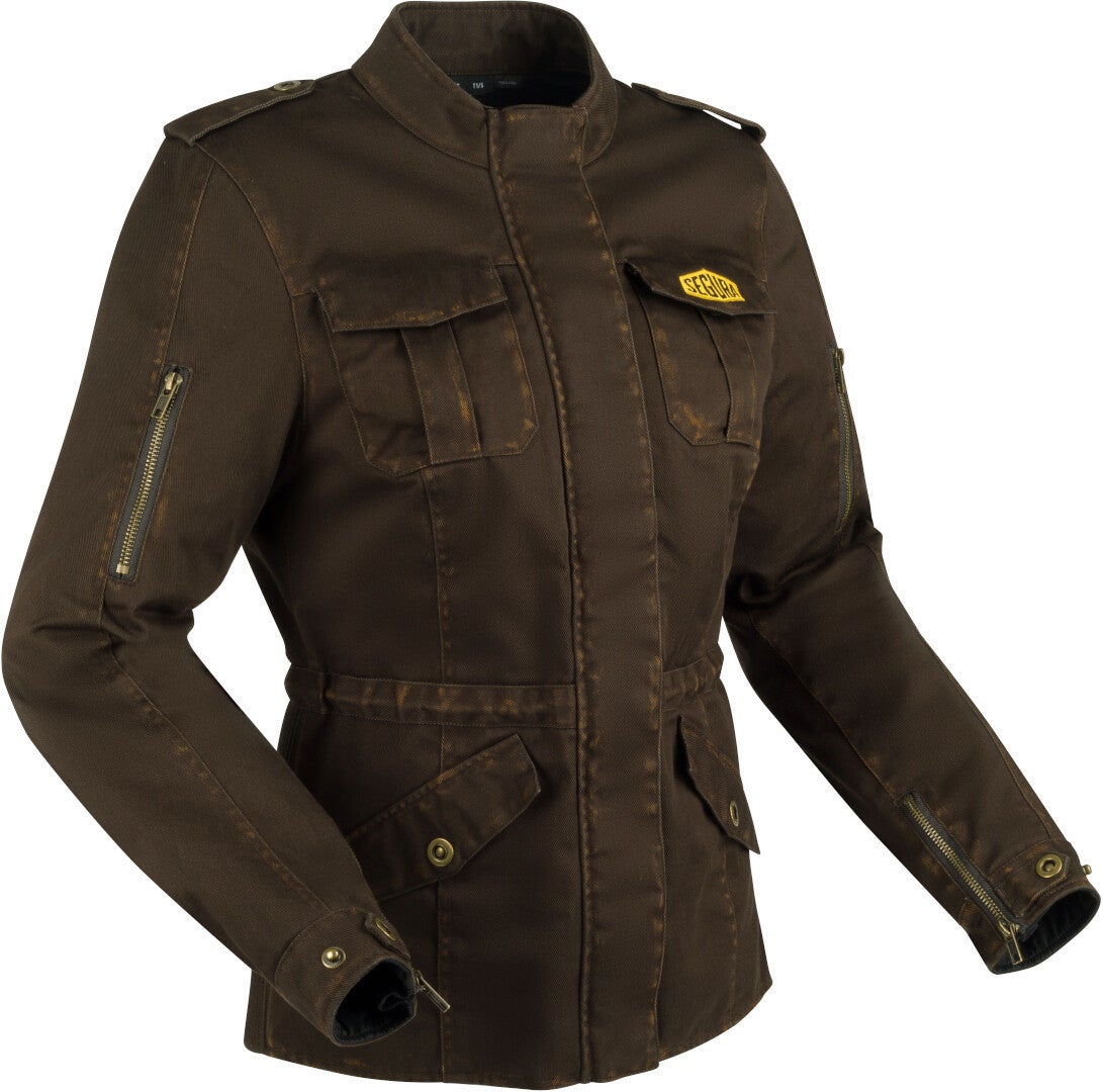 Segura Tabata Ladies Motorcycle Textile Jacket dark brown 48 Figure 1