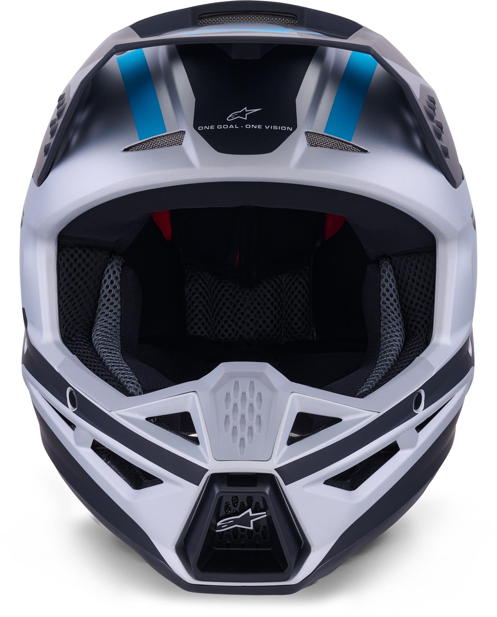 Alpinestars S-M3 Heat Casco da motocross nero/argento opaco L (59/60) Figura 2