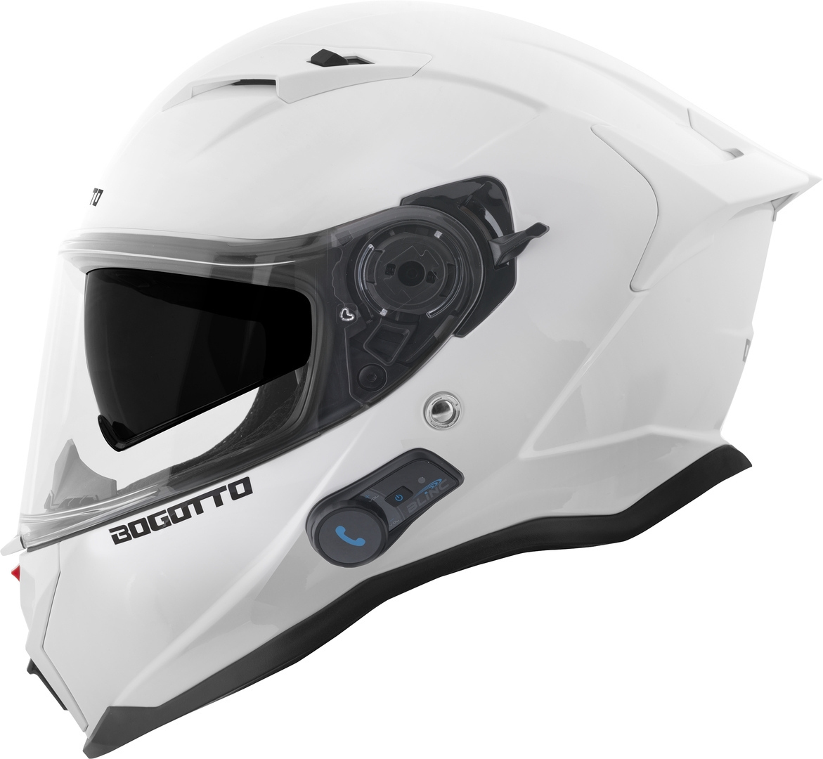 Side view of Bogotto H153 BT Bluetooth Helmet