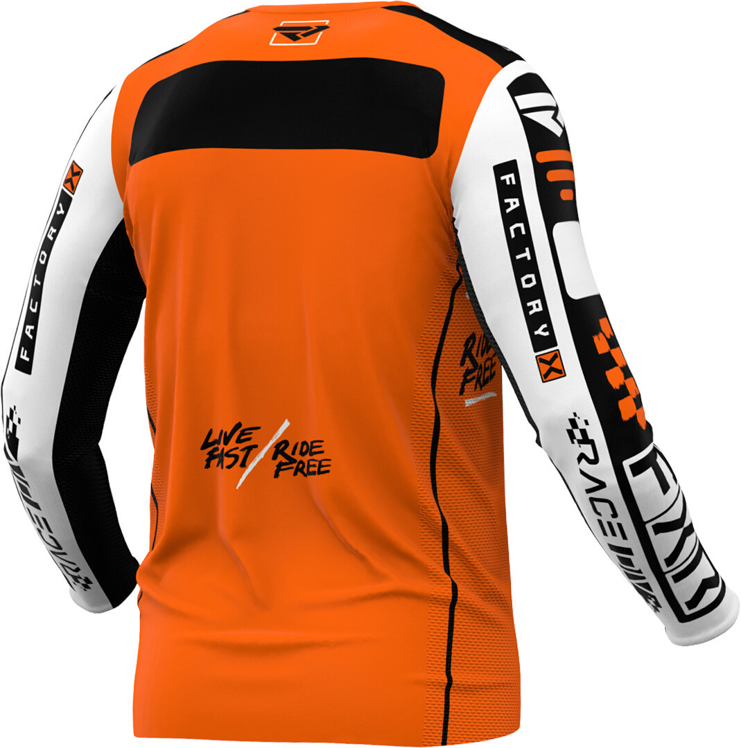 FXR Podium Gladiator 2024 Motocross trøje orange/sort/hvid S Figur 2
