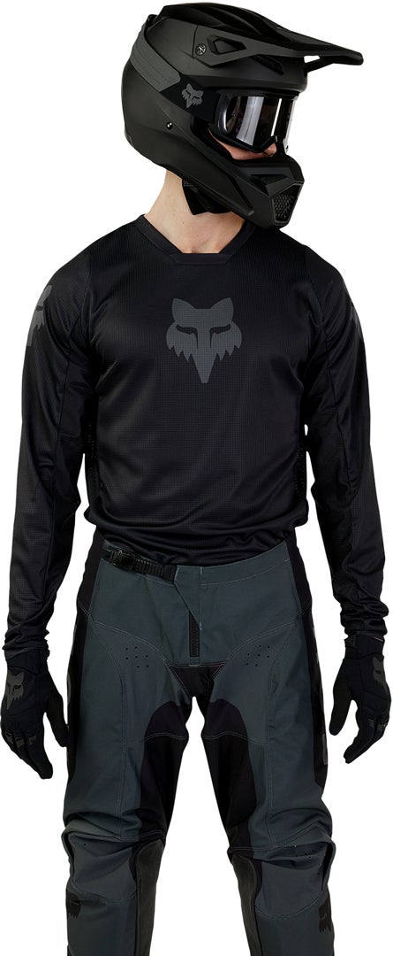 Side view of FOX 180 Blackout 2023 Motocross Jersey