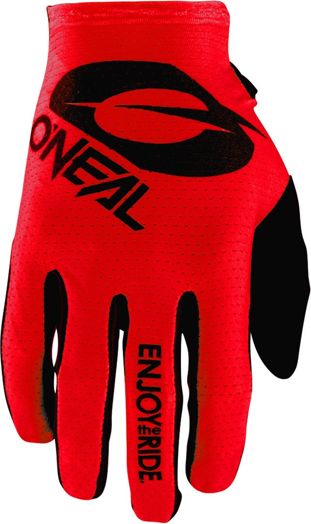 Oneal Men's Red Matrix Stacked Motocross Gloves