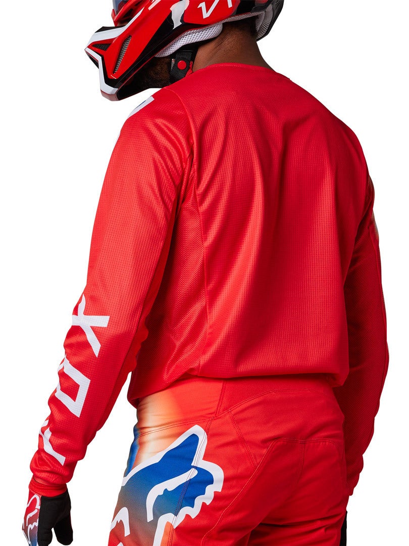 FOX 180 Toxsyk Motocross Jersey rot M Abbildung 8