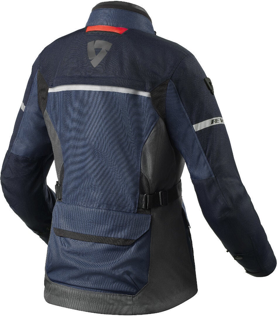 Revit Outback 4 H2O Damer Motorcykel Textiljacka Mörkblå 46 Figur 2