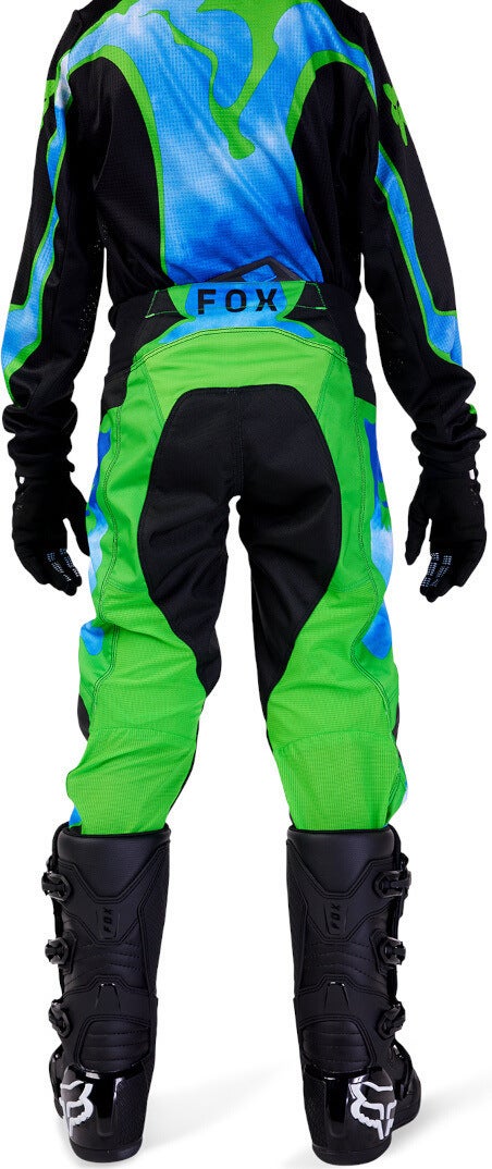 FOX 180 Atlas Unge motocross bukser sort/grøn 26 Figur 5